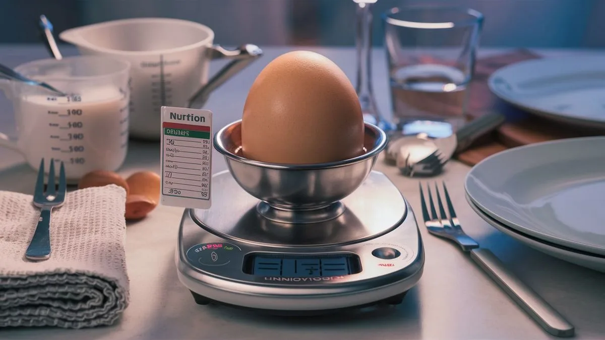Ile kalorii ma ugotowane jajko